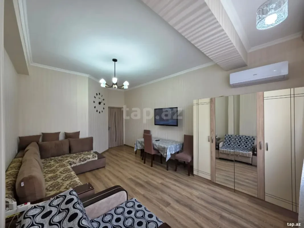 Satılır 1 otaqlı yeni tikili 53.7 m²