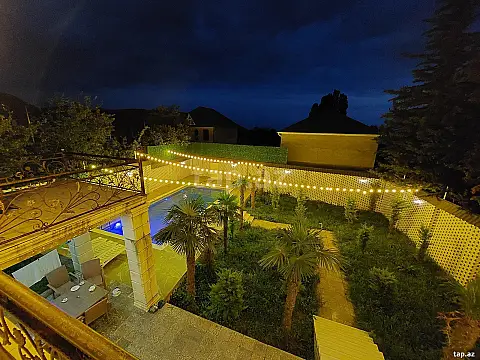 Kirayə verilir 4 otaqlı həyət evi 200 m² — Qəbələ 4 otaq 200.00 m²