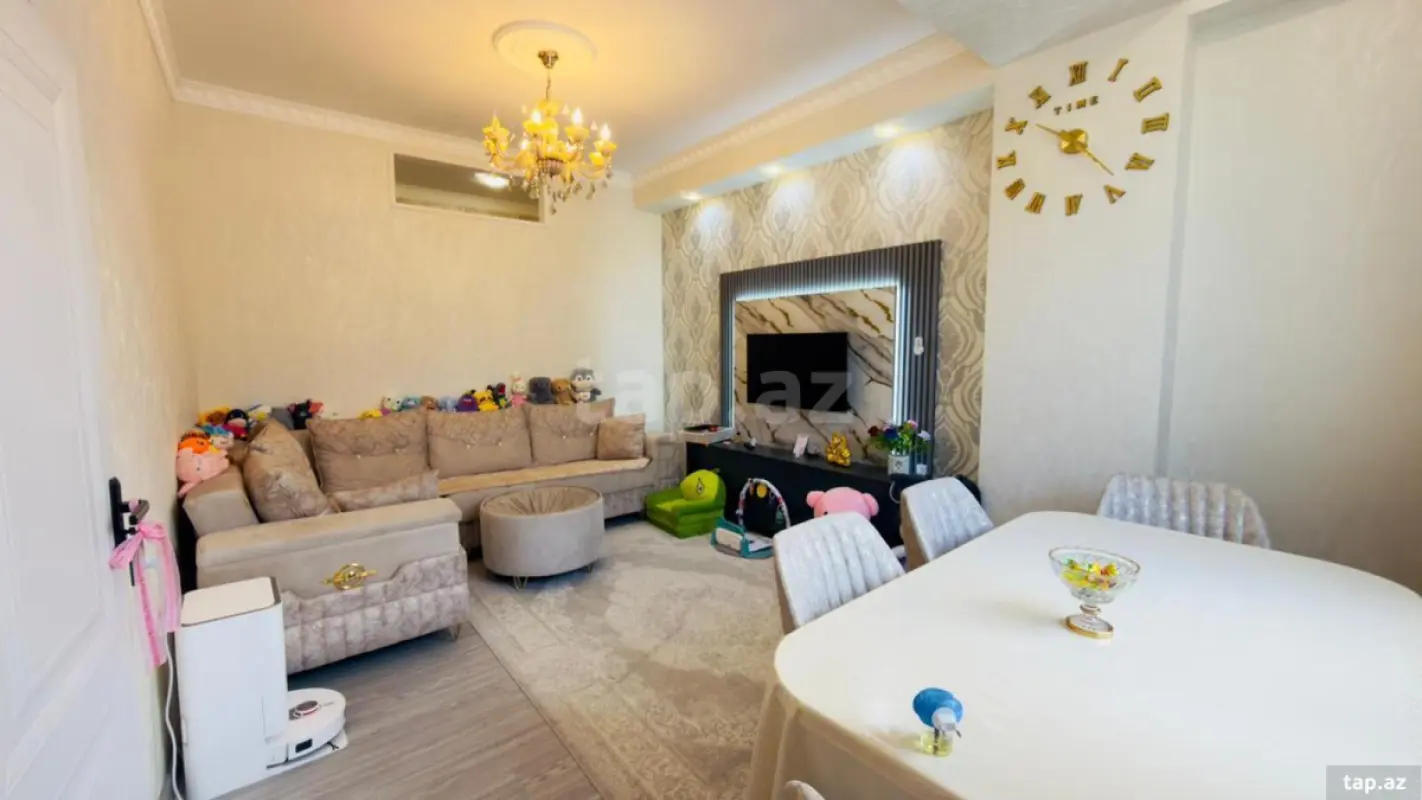 Satılır 2 otaqlı yeni tikili 55 m²