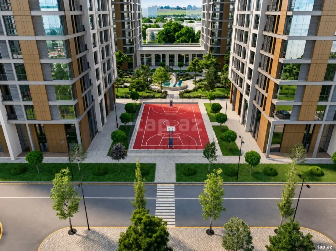 Satılır 2 otaqlı yeni tikili 95.8 m²