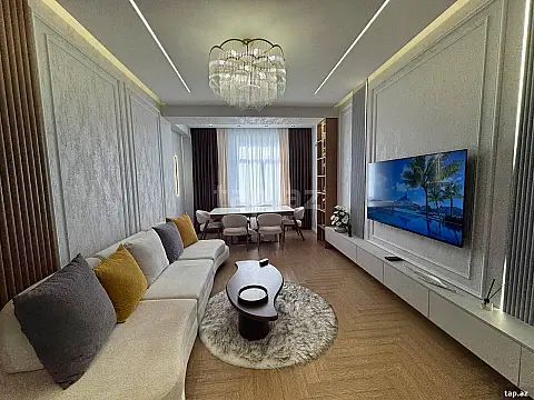 Satılır 3 otaqlı yeni tikili 118 m² — Bakı 3 otaq 118.00 m²
