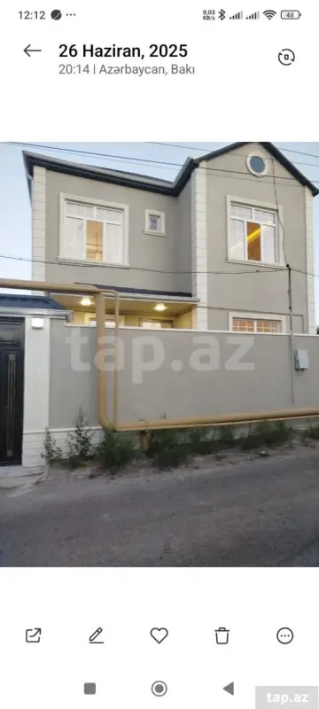Satılır 4 otaqlı həyət evi 170 m²
