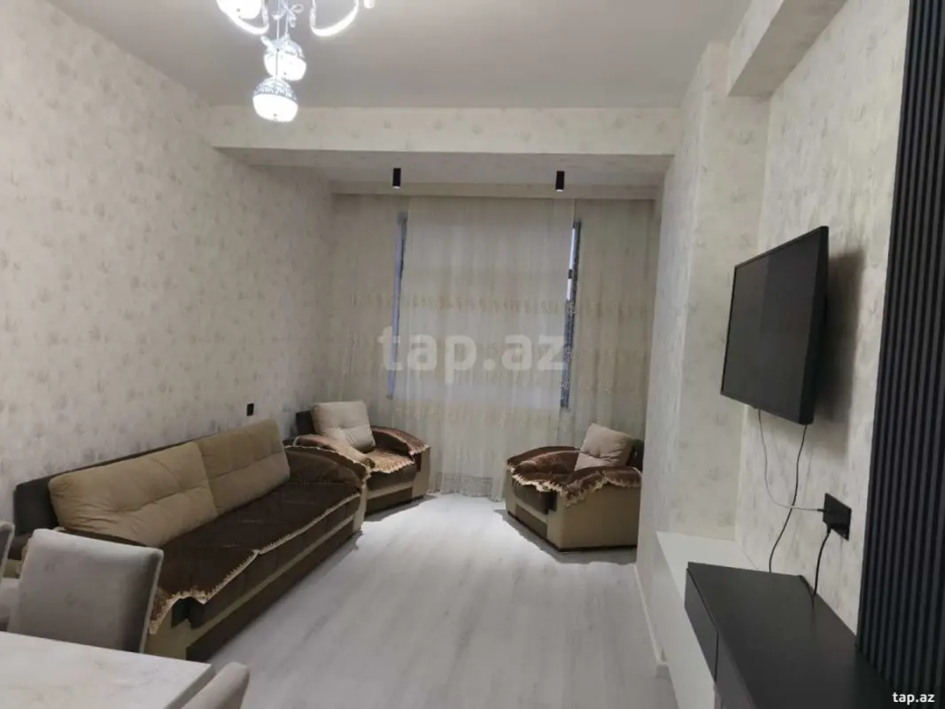 Kirayə verilir 2 otaqlı yeni tikili 60 m²