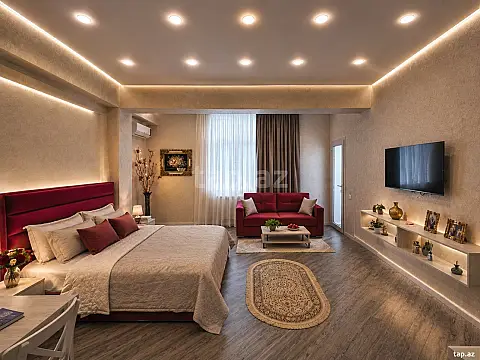 Kirayə verilir 1 otaqlı yeni tikili 48 m² — Bakı 1 otaq 48.00 m²