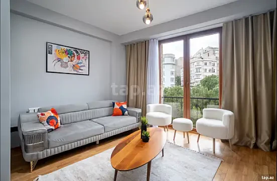 Kirayə verilir 1 otaqlı yeni tikili 55 m² — Bakı 1 otaq 55.00 m²