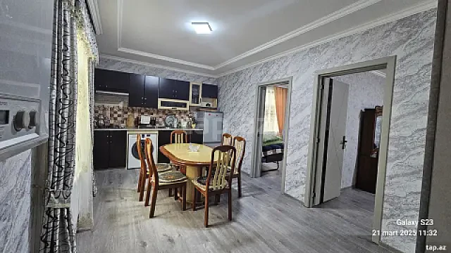 Kirayə verilir 2 otaqlı həyət evi 50 m² — Qəbələ 2 otaq 50.00 m²