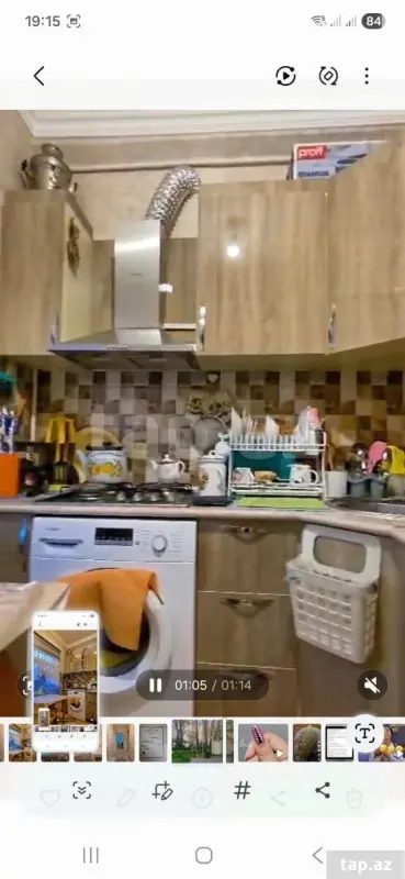 Satılır 2 otaqlı mənzil 50 m²