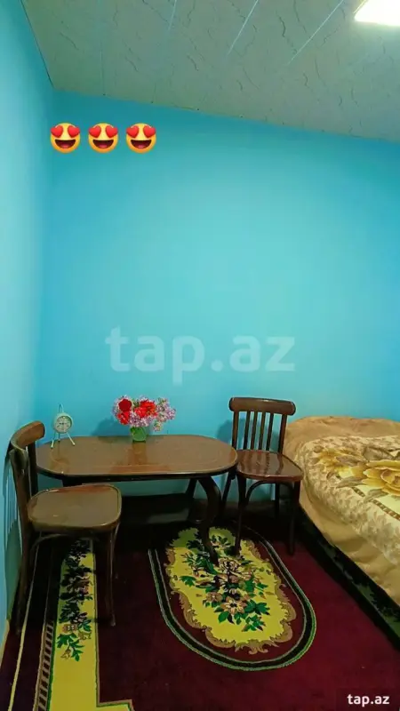 Kirayə verilir 1 otaqlı həyət evi 45 m²