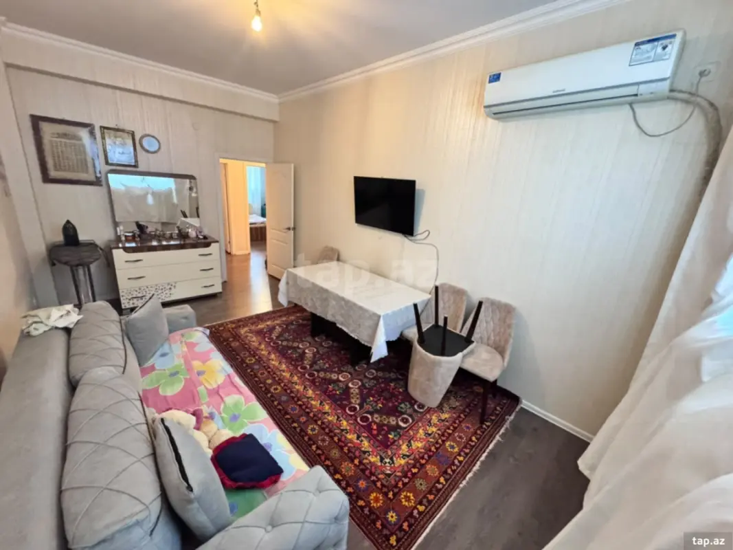 Satılır 2 otaqlı yeni tikili 60 m²