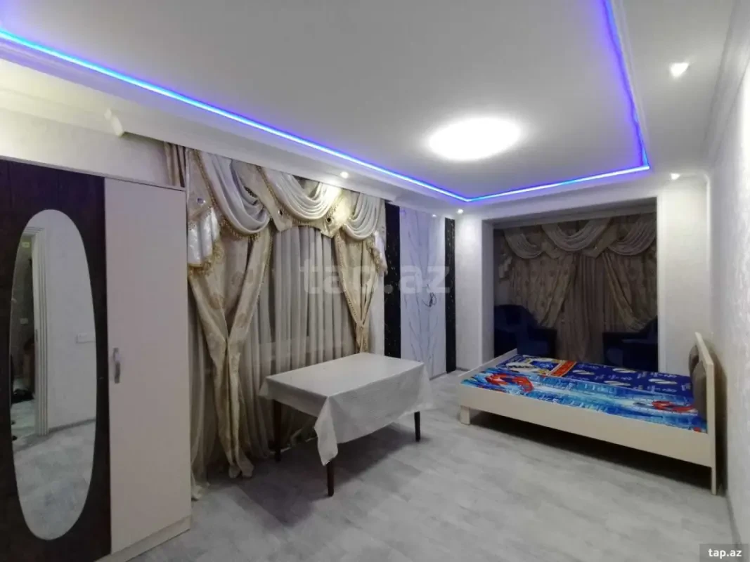 Kirayə verilir 1 otaqlı mənzil 40 m²