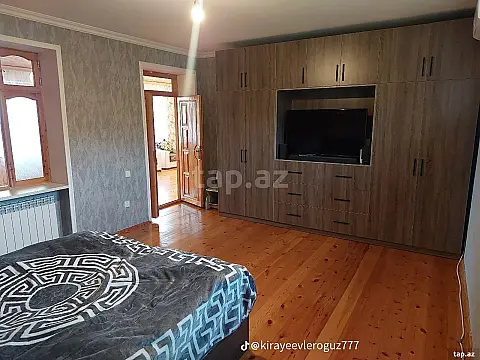Kirayə verilir 6 otaqlı həyət evi 200 m² — Oğuz 6 otaq 200.00 m²