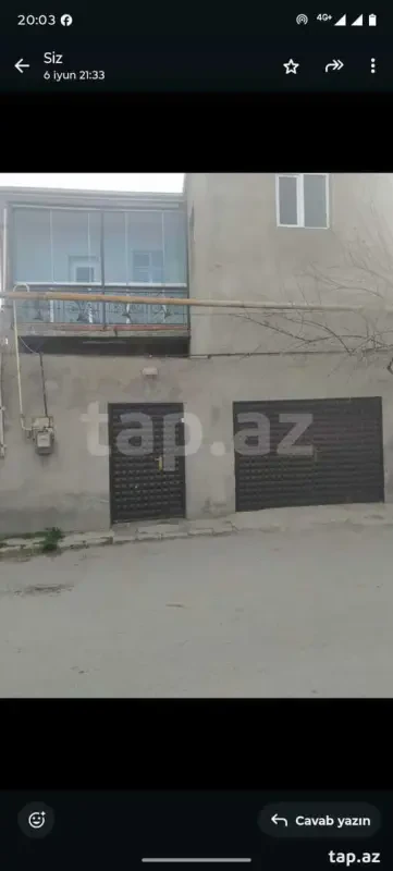 Satılır 5 otaqlı həyət evi 195 m²