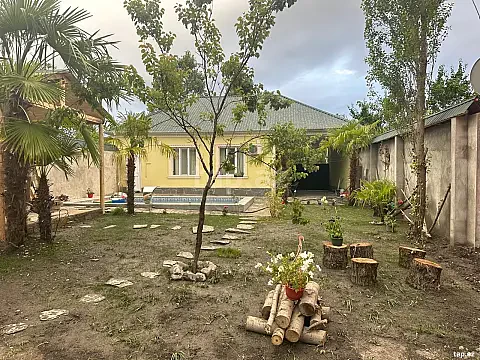 Kirayə verilir 3 otaqlı həyət evi 70 m² — Qəbələ 3 otaq 70.00 m²