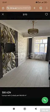 Kirayə verilir 2 otaqlı yeni tikili 80 m² — Xırdalan, Xırdalan 2 otaq 80.00 m²