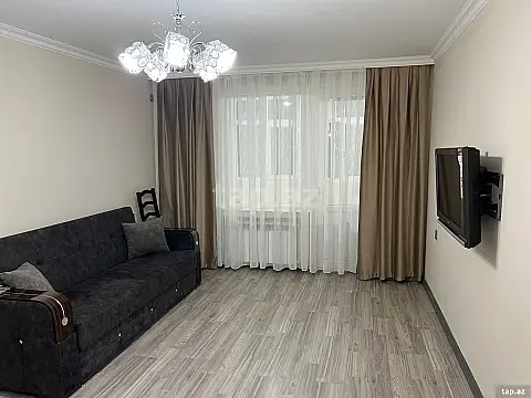 Kirayə verilir 1 otaqlı mənzil 45 m² — Bakı, İnşaatçılar 1 otaq 45.00 m²