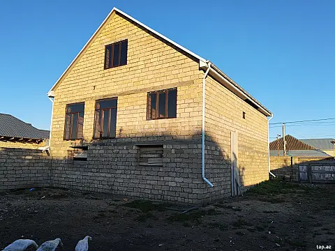 Satılır 3 otaqlı həyət evi 400 m² — Xaçmaz, Yeni Günəşli 3 otaq 400.00 m²
