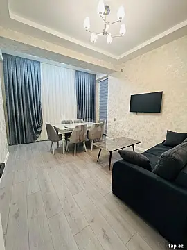 Kirayə verilir 2 otaqlı yeni tikili 80 m² — Bakı 2 otaq 80.00 m²