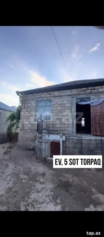 Satılır 3 otaqlı həyət evi 70 m²