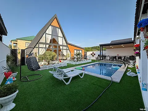 Kirayə verilir 4 otaqlı həyət evi 168 m² — Quba 4 otaq 168.00 m²
