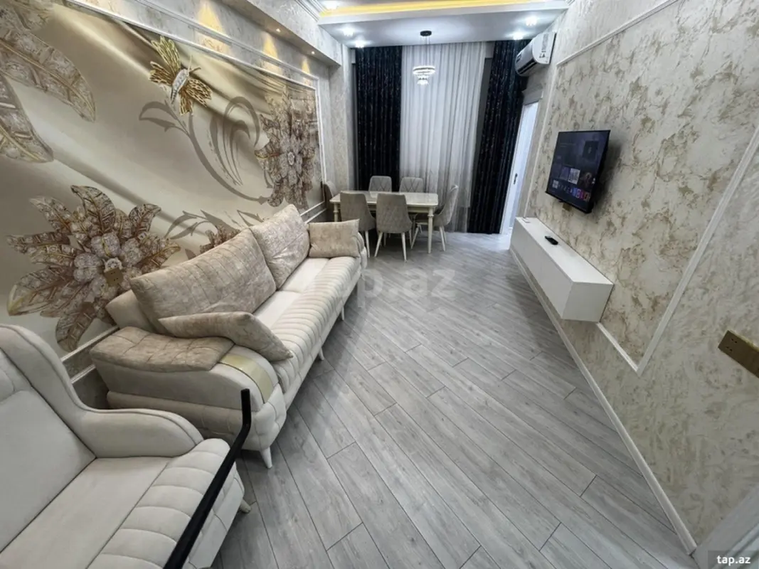 Kirayə verilir 3 otaqlı yeni tikili 80 m²