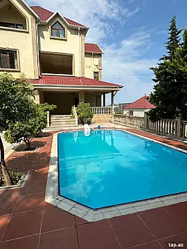 Kirayə verilir 7 otaqlı həyət evi 450 m² — Bakı 7 otaq 450.00 m²