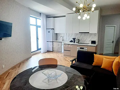 Kirayə verilir 2 otaqlı yeni tikili 63 m² — Bakı, Sahil qəs. 2 otaq 63.00 m²