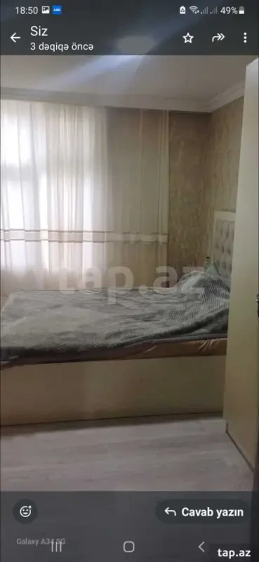 Kirayə verilir 2 otaqlı mənzil 70 m²