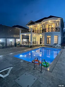 Kirayə verilir 5 otaqlı həyət evi 255 m² — Qəbələ 5 otaq 255.00 m²