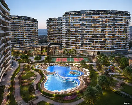Satılır 2 otaqlı yeni tikili 73 m² — Bakı 2 otaq 73.00 m²