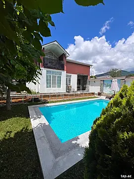 Kirayə verilir 5 otaqlı həyət evi 250 m² — Qəbələ 5 otaq 250.00 m²