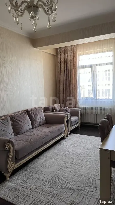 Kirayə verilir 2 otaqlı yeni tikili 60 m²