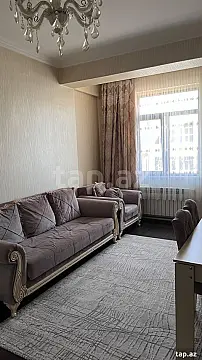 Kirayə verilir 2 otaqlı yeni tikili 60 m² — Bakı, Nəsimi 2 otaq 60.00 m²