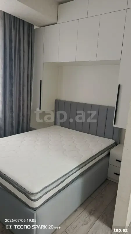 Kirayə verilir 1 otaqlı yeni tikili 35 m²