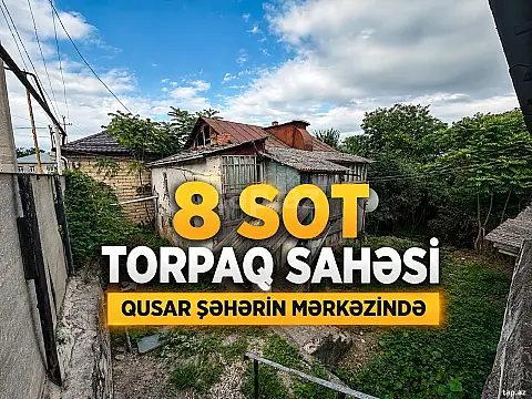 Satılır torpaq sahəsi — Qusar
