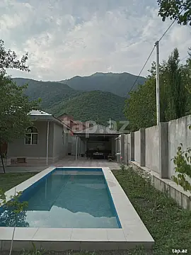 Kirayə verilir 4 otaqlı həyət evi 130 m² — Qax 4 otaq 130.00 m²