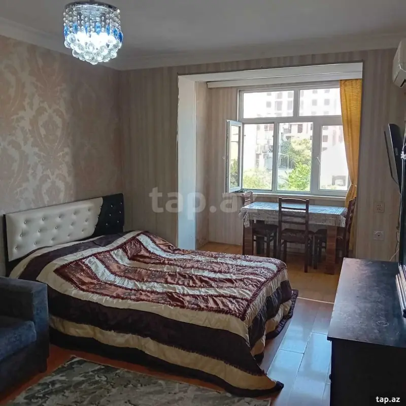 Kirayə verilir 1 otaqlı mənzil 35 m²