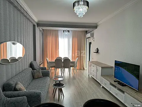 Kirayə verilir 3 otaqlı yeni tikili 90 m² — Bakı, Nərimanov 3 otaq 90.00 m²
