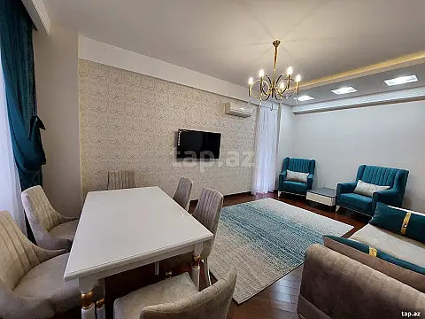 Kirayə verilir 2 otaqlı yeni tikili 80 m² — Bakı, Nərimanov 2 otaq 80.00 m²