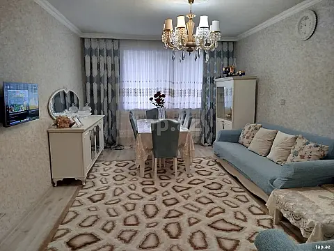 Satılır 3 otaqlı mənzil 75 m² — Gəncə 3 otaq 75.00 m²