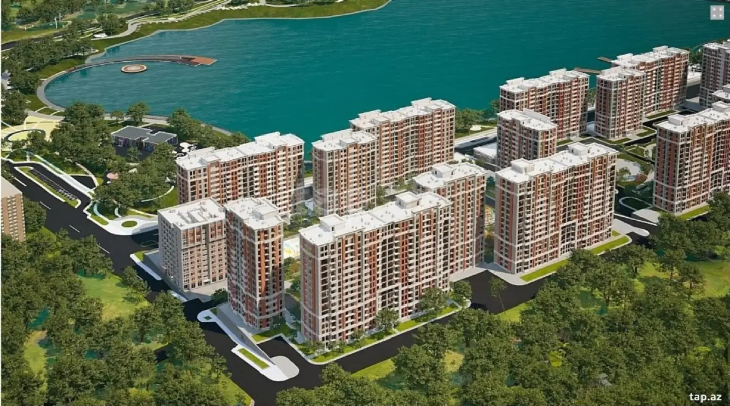 Satılır 2 otaqlı yeni tikili 48 m²