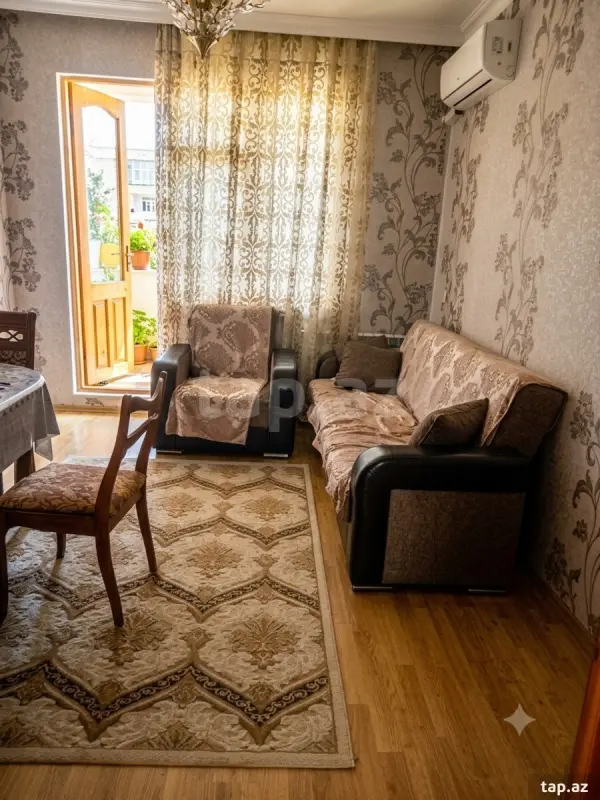 Satılır 3 otaqlı mənzil 60 m²