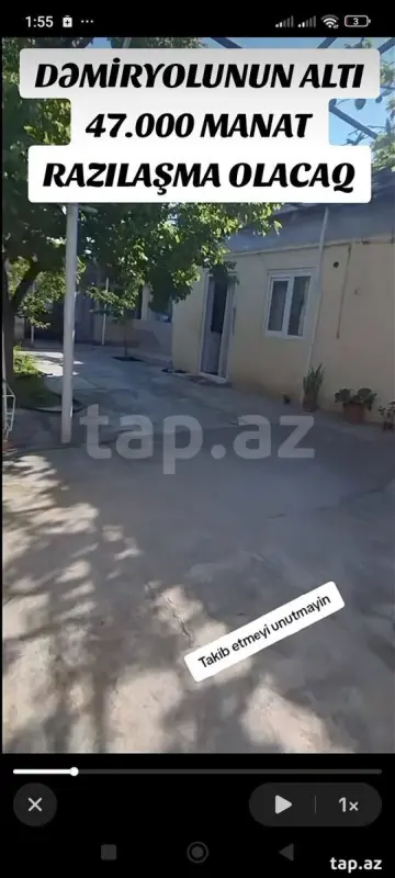 Satılır 2 otaqlı həyət evi 198 m²