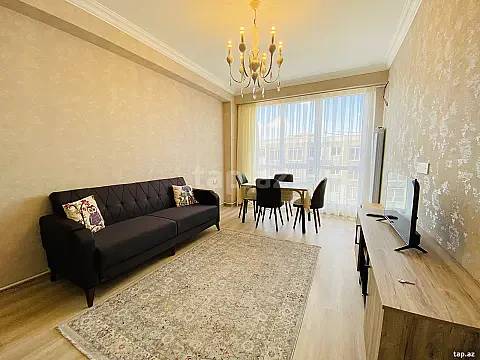 Kirayə verilir 2 otaqlı yeni tikili 58 m² — Bakı 2 otaq 58.00 m²