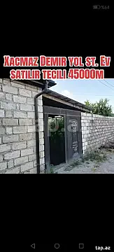 Satılır 4 otaqlı həyət evi 110 m² — Xaçmaz 4 otaq 110.00 m²