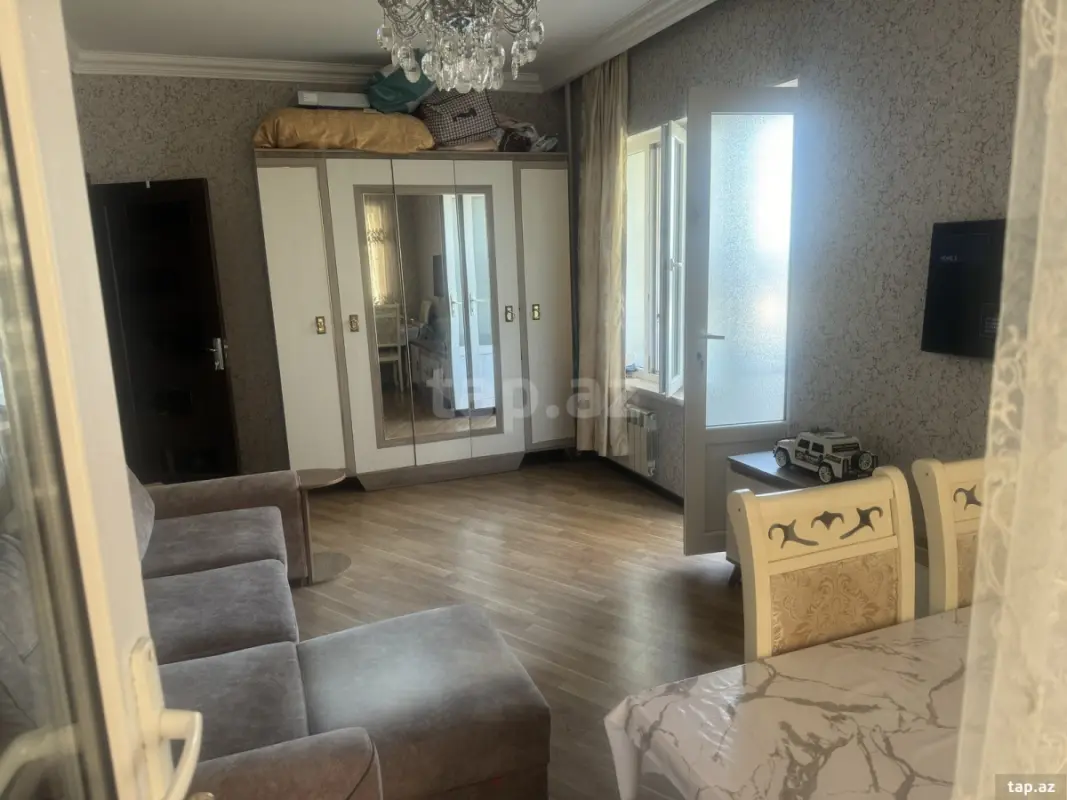 Satılır 1 otaqlı mənzil 33.2 m²
