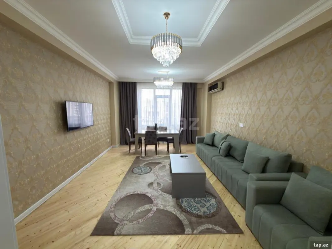 Kirayə verilir 2 otaqlı yeni tikili 75 m²