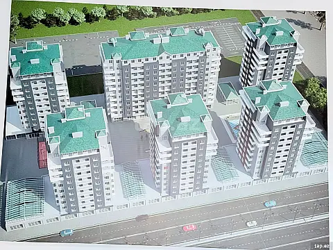 Satılır 3 otaqlı yeni tikili 98 m² — Sumqayıt 3 otaq 98.00 m²