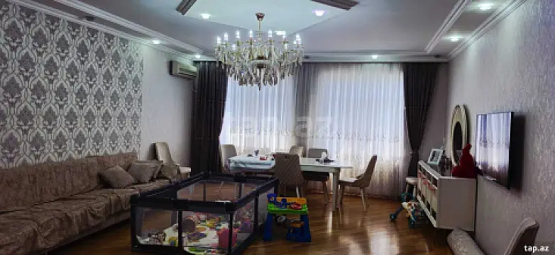 Satılır 3 otaqlı yeni tikili 125 m² — Bakı 3 otaq 125.00 m²