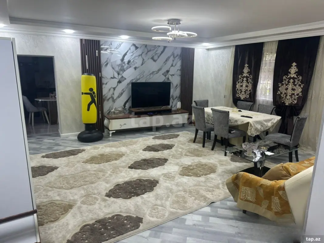 Satılır 4 otaqlı mənzil 100 m²