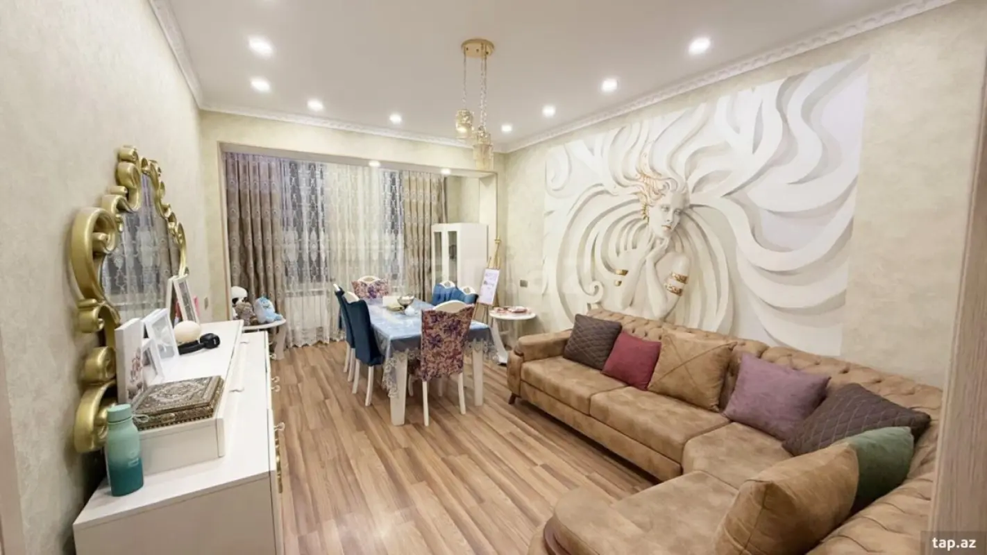 Kirayə verilir 2 otaqlı yeni tikili 78 m²